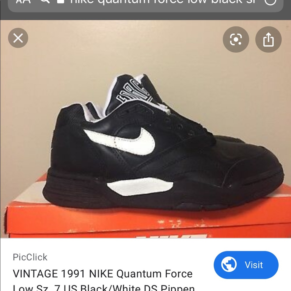 ISO Nike Quantum Forces Black